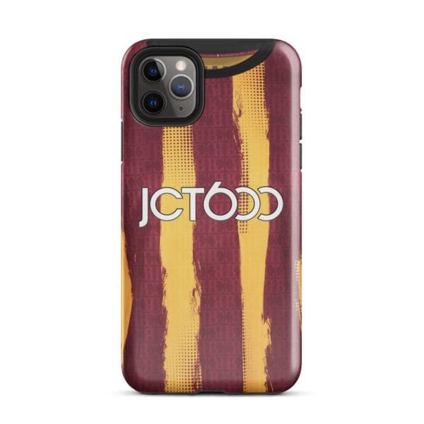Bradford City 2024-25 Home Shirt Tough Case for iPhone® - Image 4