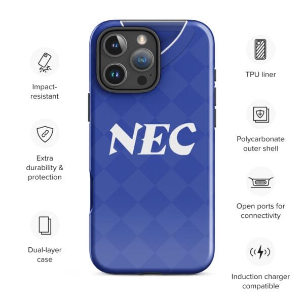 Everton 1986-89 Home Shirt Tough Case for iPhone®