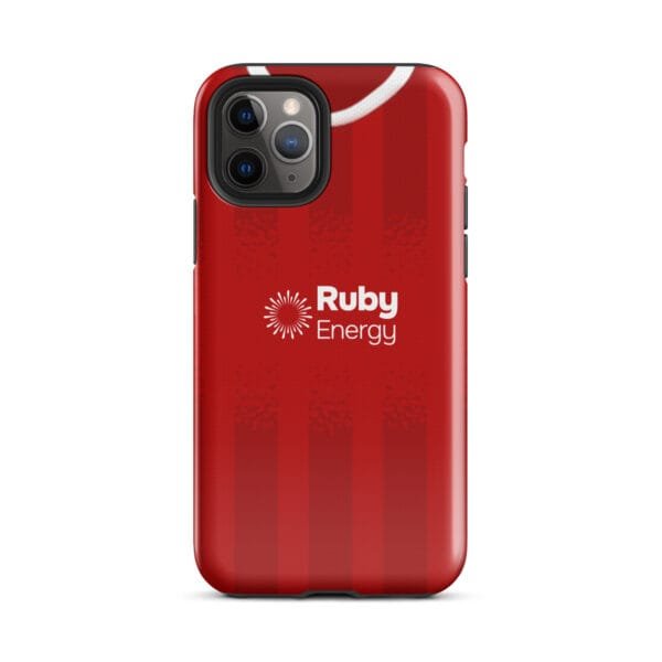 Fleetwood Town 2024-25 Home Shirt Tough Case for iPhone® - Image 3