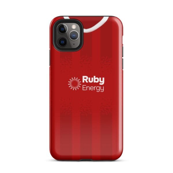 Fleetwood Town 2024-25 Home Shirt Tough Case for iPhone® - Image 4