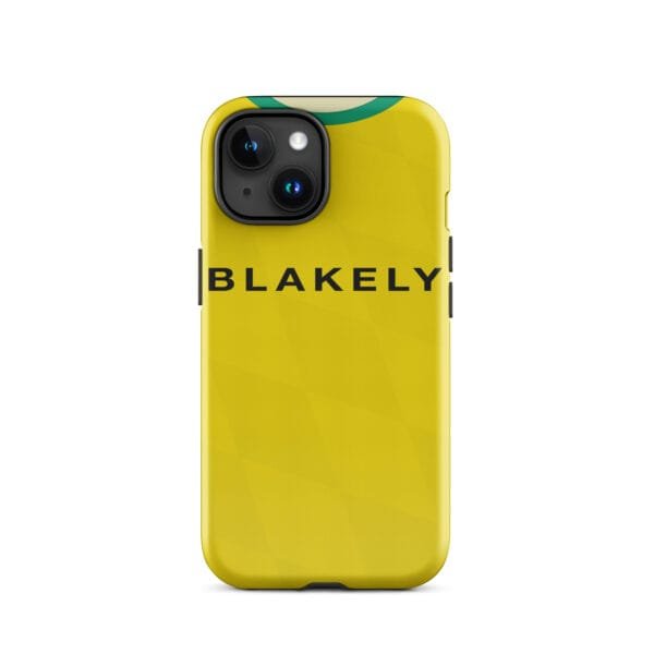 Norwich City 2023-24 Home Shirt Tough Case for iPhone® - Image 17