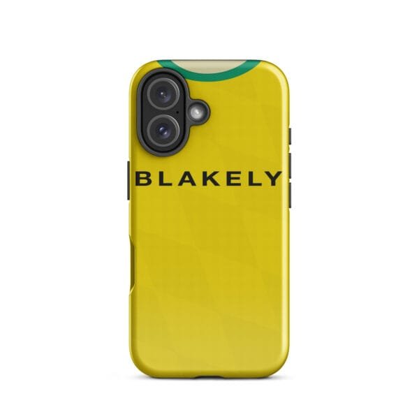 Norwich City 2023-24 Home Shirt Tough Case for iPhone® - Image 21